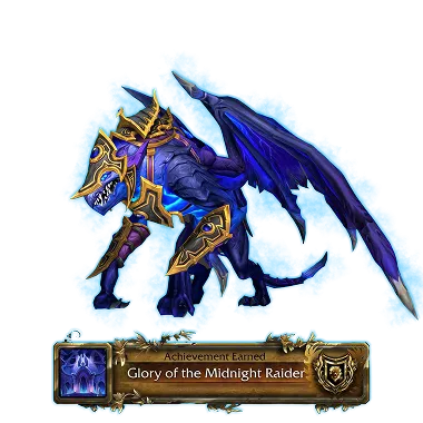 WoW Glory of the Midnight Raider Boosting Service